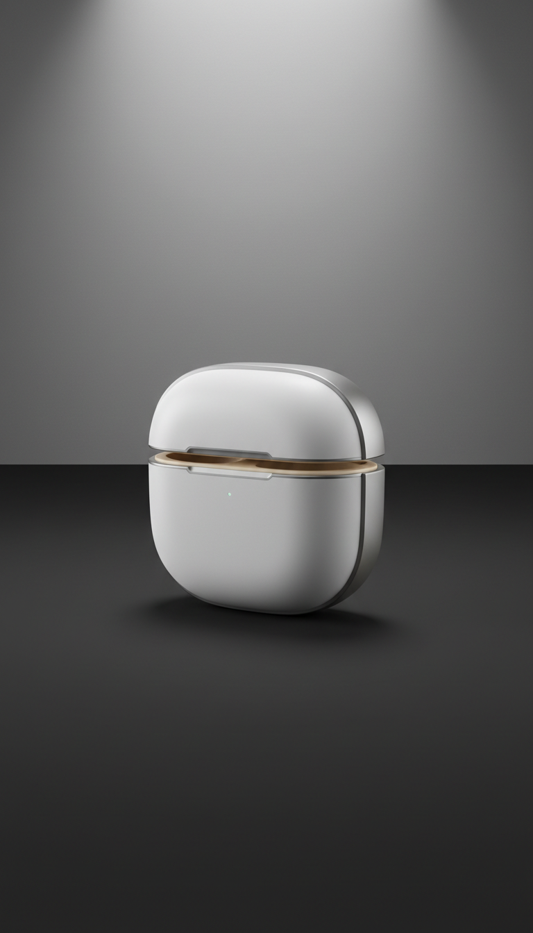 Charging Case in Cream Matte